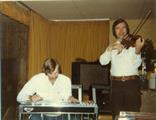 Merle with Chuck Cusimano 1979 Lubbock